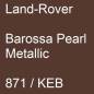 Preview: Land-Rover, Barossa Pearl Metallic, 871 / KEB.